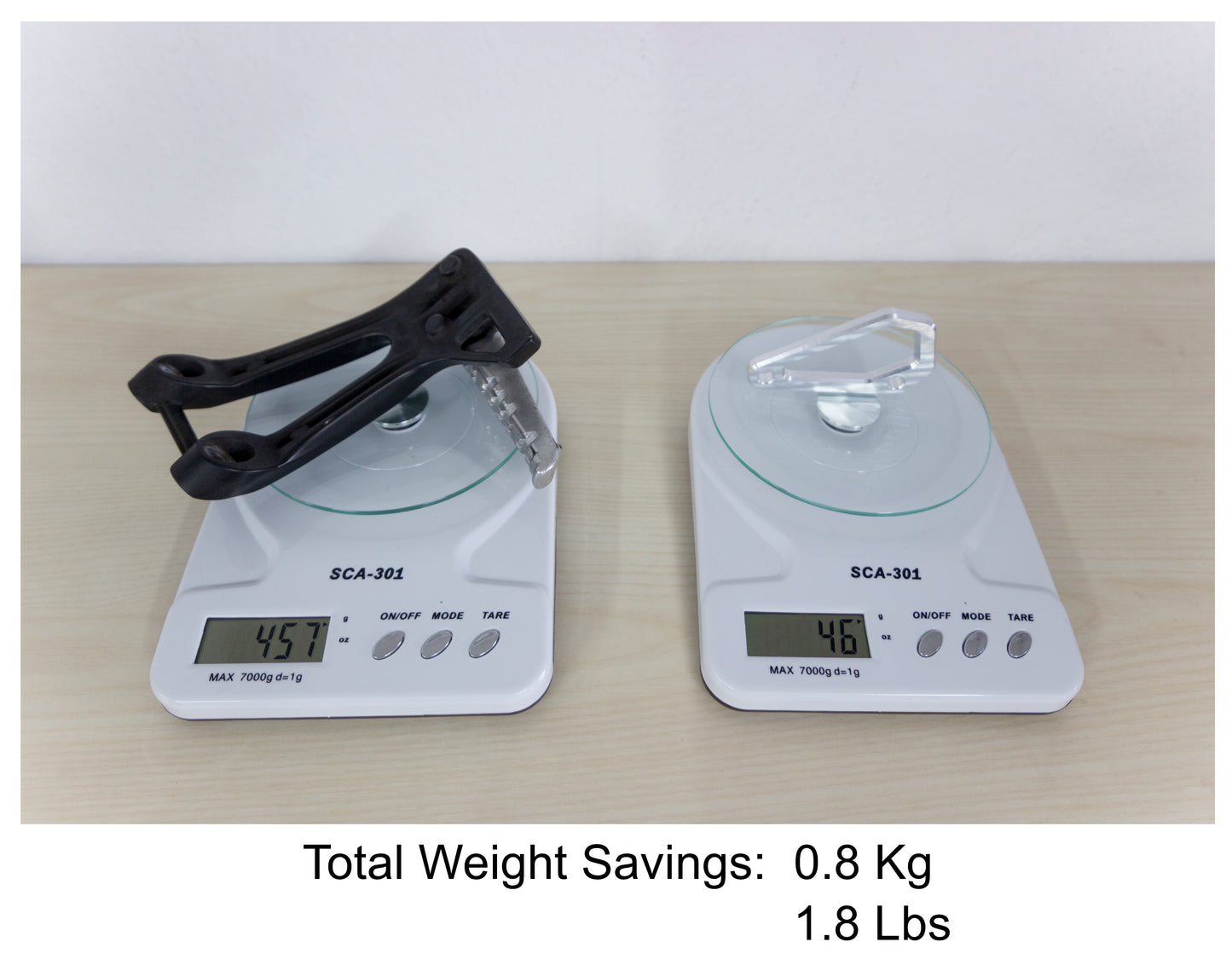 Aerospace Grade Aluminum Tenéré 700 Strap Plates Tenere 700 Strap Plates Weight Reduction - LEXIIR Parts